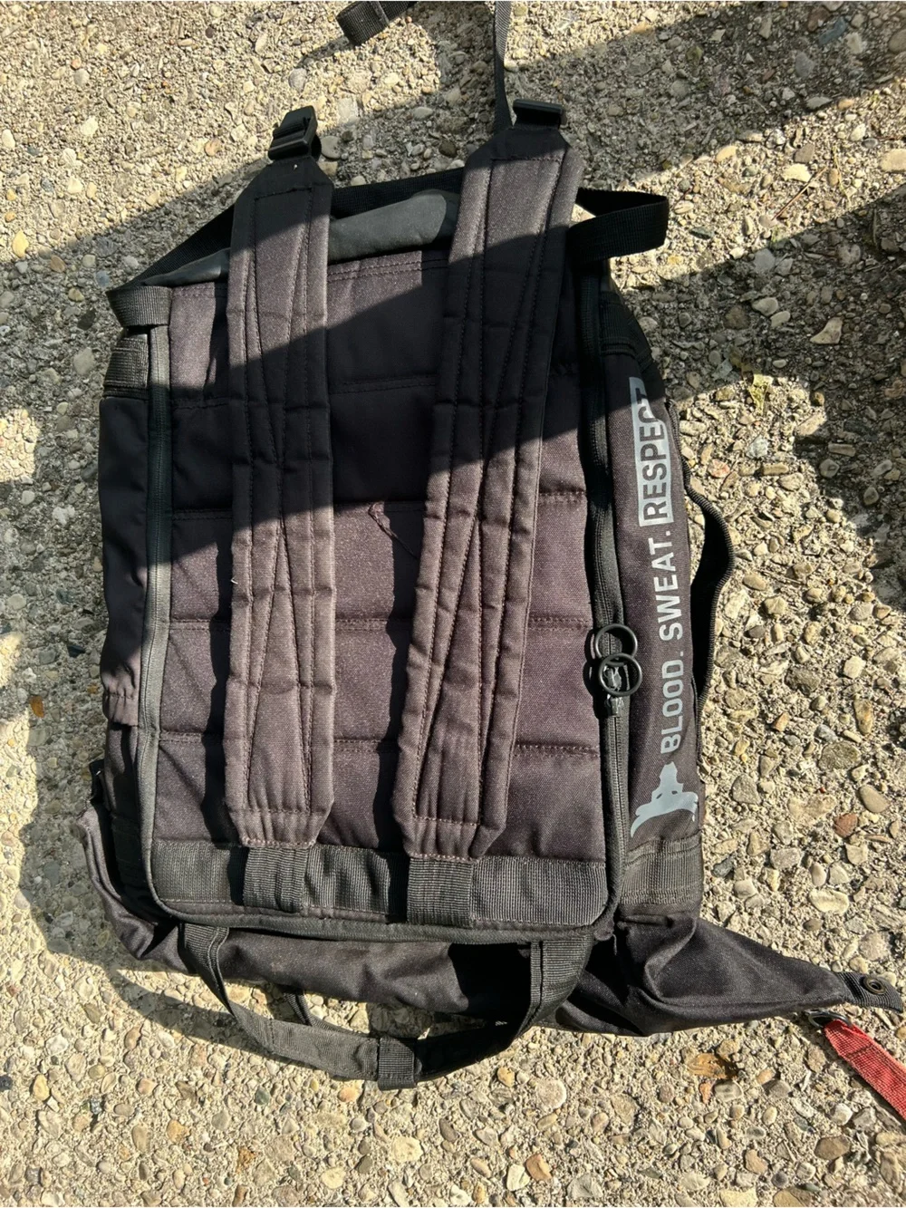 Under Armour UA Project Rock Box Duffle Backpack Training Bag Black